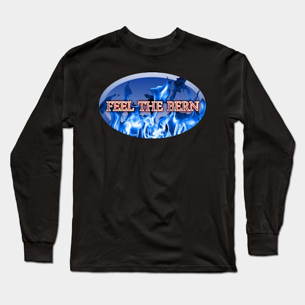 FEEL THE BERN Long Sleeve T-Shirt by colormecolorado